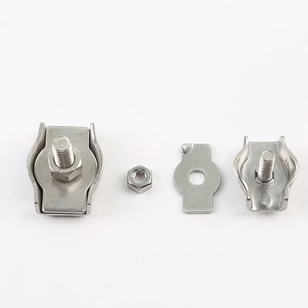 4mm rustfritt stål Simplex kabelbånd [20 stk], 304 rustfritt stål