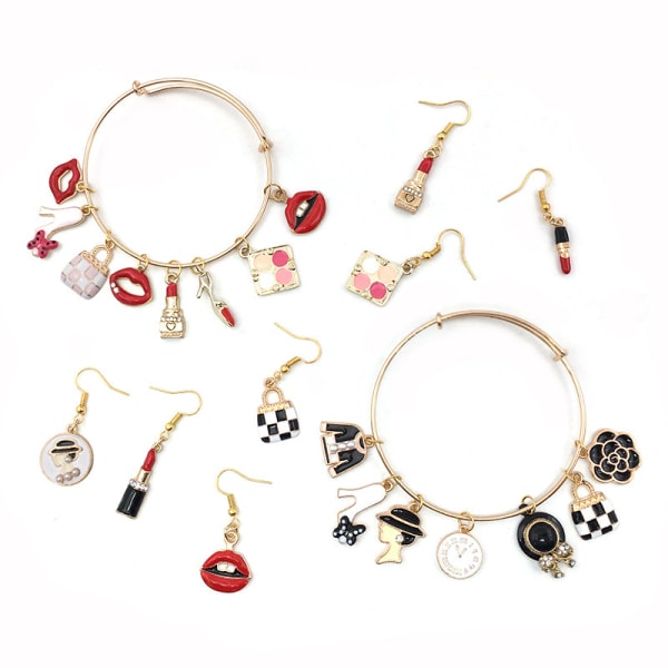 31 stycken DIY för örhängen Halsband Armband Smycken och C