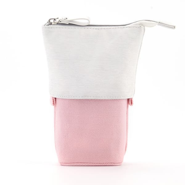 Retractable Pencil Case, Durable Canvas Telescopic Pencil Case St