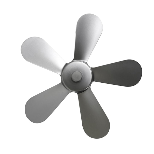5 Blade til varmeforsynet brændeovnsventilator til brændeovn og pejs