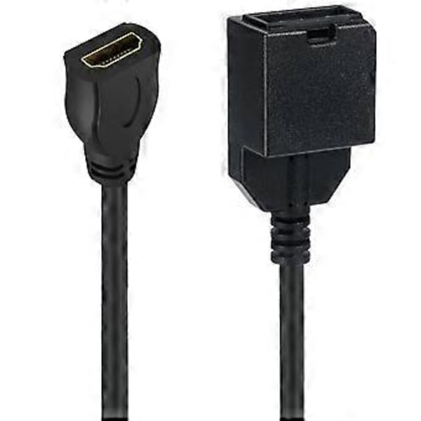 Bred kompatibilitet version 1.4 Aux videokabel forlængeradapter ledning med sikker forbindelse forbedrer lyd Female to male