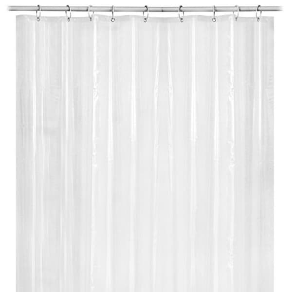 Duschdraperifoder för badrum, 72\" B x 72\" H, transparent, Duty Waterpr