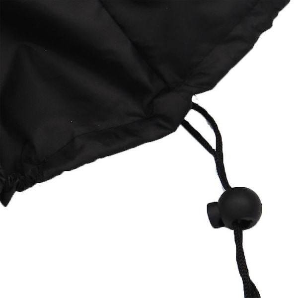 210d Oxford-tyg svart cover 3-sits cover till fritidsmöbler
