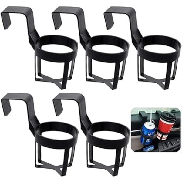 (5 stk.) Justerbar Foldbar Kop Kopholder Bil Kopholder