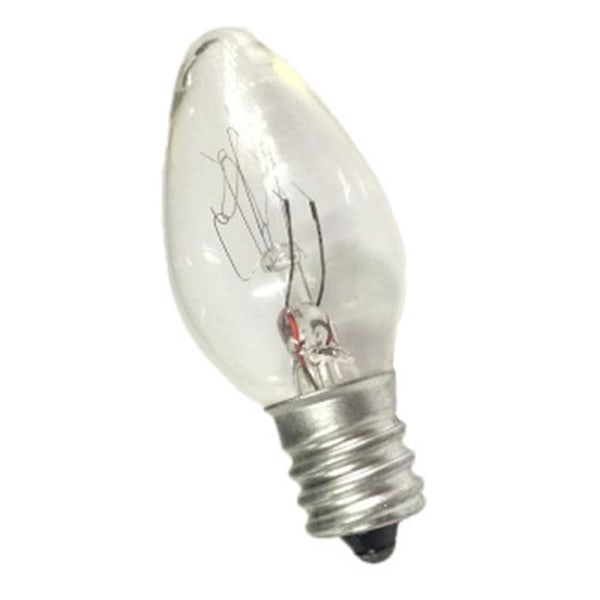 2 st U.s. Standard nattlampa reservlampor, E12 (12 mm gängdiameter) 15w 220-240v AC