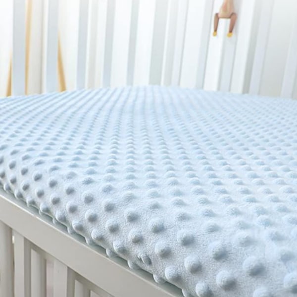 Feuille de lit bébé, berceau équipée de feuille de fiber de fiber de fiber de fiber de thermique Couvre accessoarer de literie bébé 100x56cm