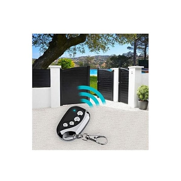 2 kpl Universaali Kopio Kaukosäädin - Ihanteellinen Portille, Tallille, Hälyttimelle ja Valolle Yhdessä Kaukosäätimessä - 433.92Mhz Signaali，5.5*3.4cm
