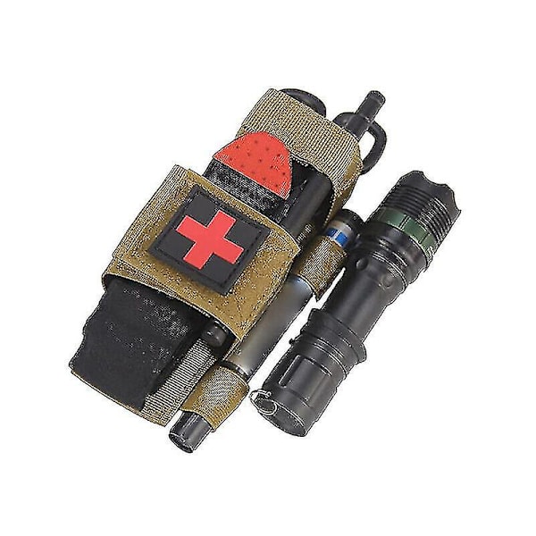 Tourniquet-poseholder, traumesaks, Emt-saks, Edc-bæltepose, taktiske værktøjer, sort