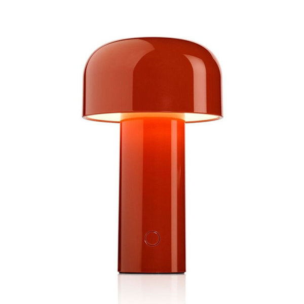 Kreativ svampeformet 3w LED genopladelig bordlampe 3 lysniveauer M