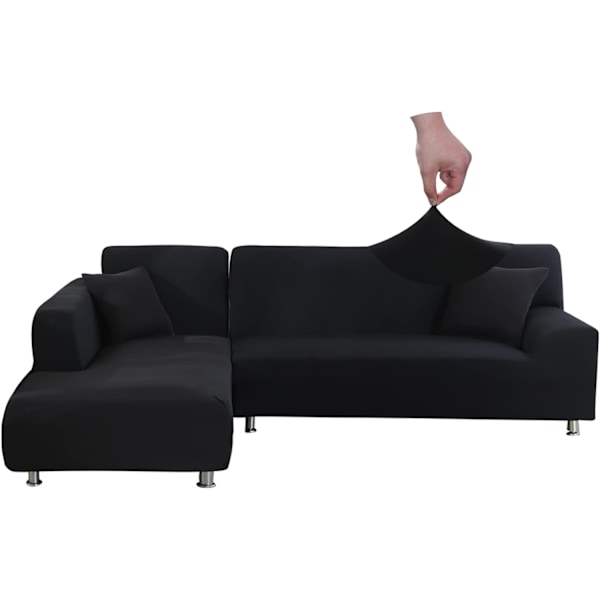 Sofaovertræk Elastisk Spandex Stretch Sofaovertræk til L-formet Sofa