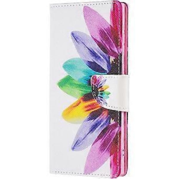 Yhteensopiva Samsung S22 Ultra -kotelon kanssa Ylellinen tyylikäs PU-nahkainen läppäkotelo, jossa on korttipaikka, lompakko, jalusta ja magneettilukko