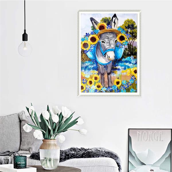Diamantmaleri-sæt til voksne, DIY-diamantkunst til børn, Diamo