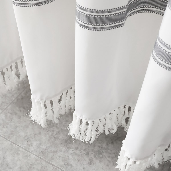 Duschdraperi i polyester, 183 cm bred * 213 cm hög, badrum