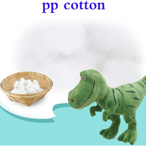 2 stk. Udstoppede Dinosaur Plys Dyr 3D Tegneserie Plys Legetøj T-Rex Tyran