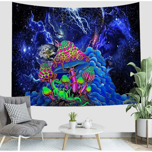 Nebula Galaxy seinävaate, psykedeelinen hippitaide, abstrakti