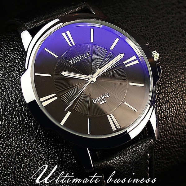Armbandsur Herrklocka Yazole Quartz Watch Herr Toppmärke Lyx Berömd Watch Business Quartz-klocka Relogio Masculino