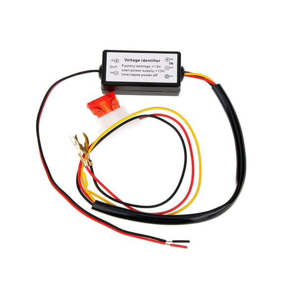 Ny smart LED-dagkørelys-controller LED-langt lys reduktionsforsinkelsescontroller