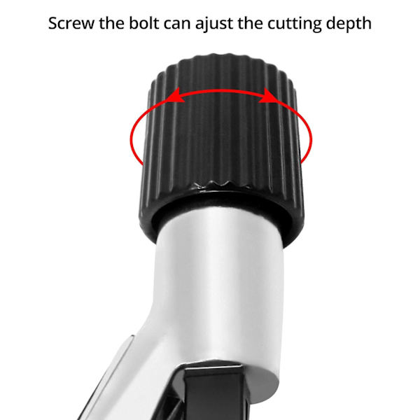Heavy Duty Mini Rørskærer 1/8 Til 1-1/8 Tommer Til Rør Kobber Pvc Tynd Rustfrit Stål Rør