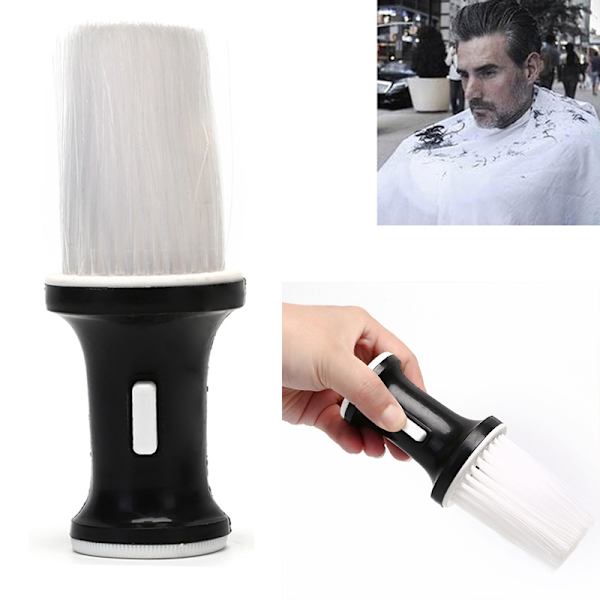 Nakkebørste, Professionel Multi-Use Frisør Rengøring Nakke Støvblød Salon Hårbørste Barber
