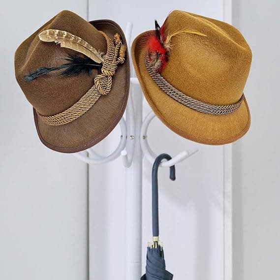 Ølfestivalhatt-tilbehør, søt Humboldt-hatt hodeplagg, egnet for festbilder, rekvisitter, gaver, etc. mørkegrå style 4