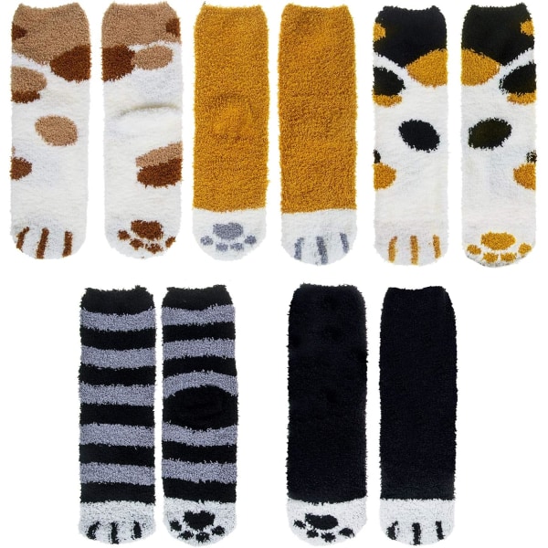 Dam vinterstrumpor termiska varma strumpor fluffiga strumpor dam fleece