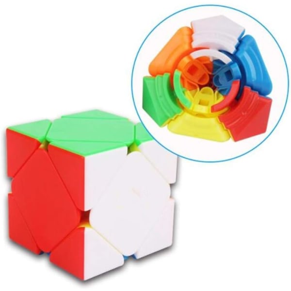 Skewb Stickerless Magic Cube Skewb Stickerless Speed ??Cube Puzzl