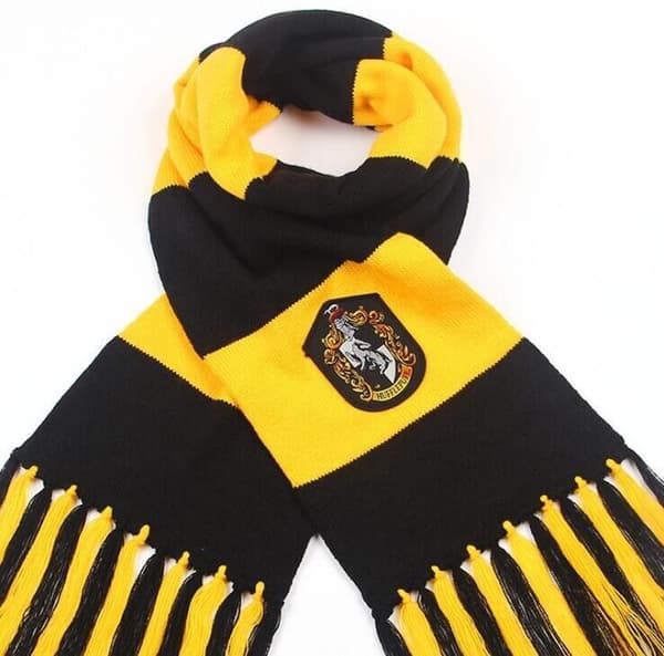 Harry Potter tørklæde med kvaster Cosplay kjole - Hedge Patch