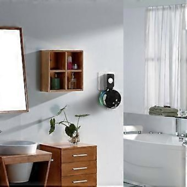 Home Outlet Älykäs seinään asennettava teline, tilaa säästävä, suunniteltu Echo Dot 5/4:lle