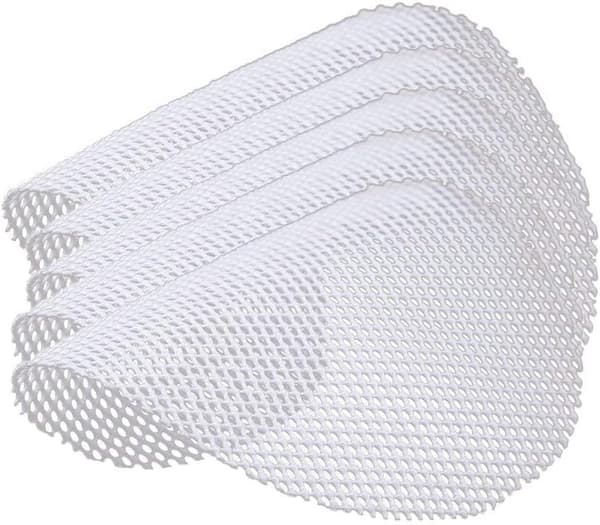 Silikon dampmattepute, gjenbrukbar damp non-stick netting, rund