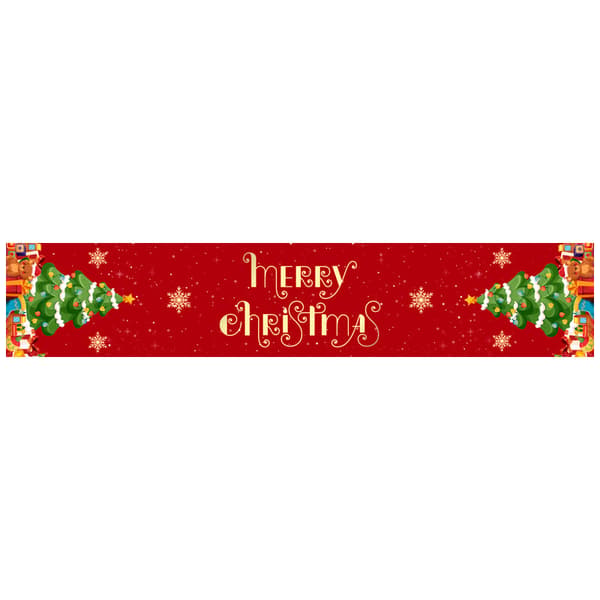 Juletræ, Glædelig Jul 180 * 35cm, Julepynt