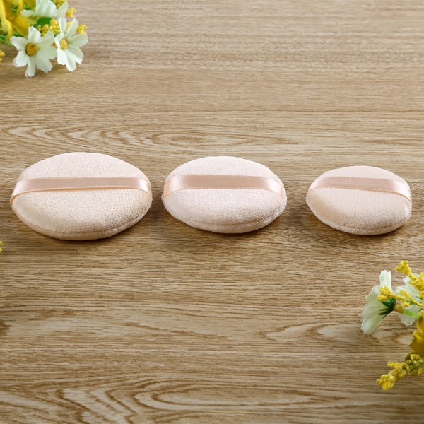 6 stykker Kosmetisk Powder Puff Sponge Powder Puff Pads Face Founda