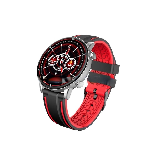 R9 Smart Watch Ip68 Puls Blodtryck Sömntest Röd