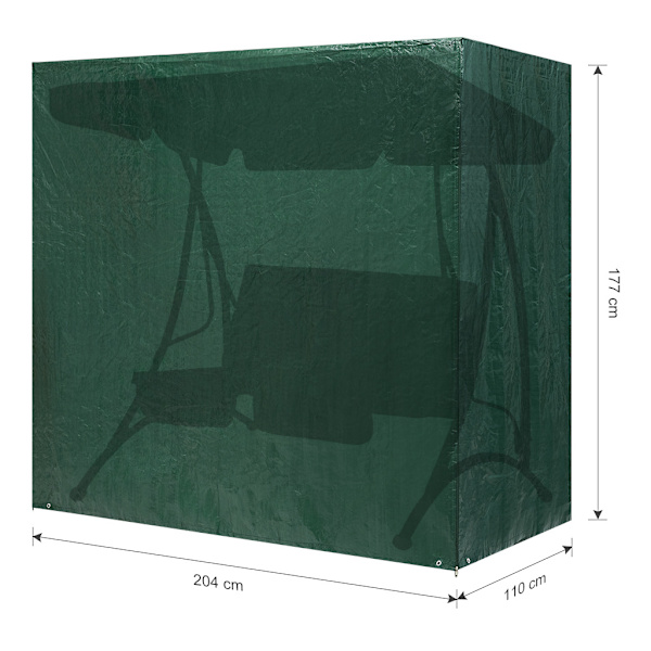 Swing Have Cover Lounger Støv Cover Sol Skygge Regnfast PE Doub