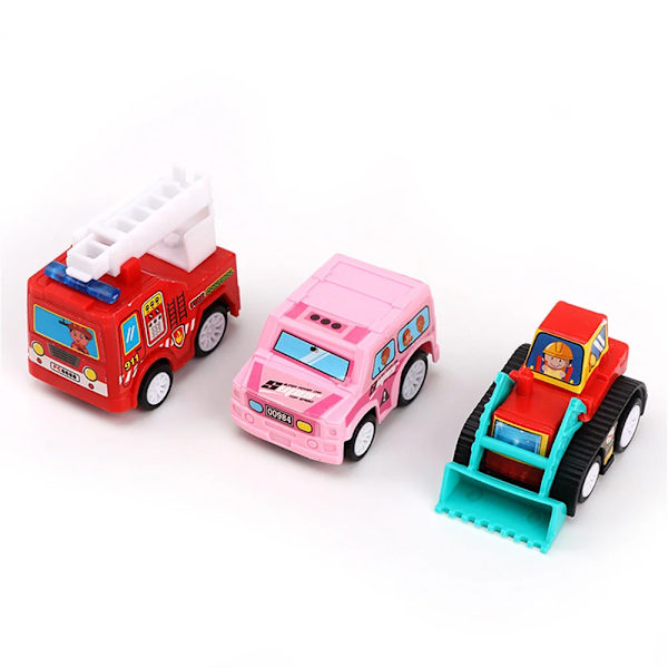 Mini-vetomoottorilla varustetut automallit, autolelut, työkoneet,