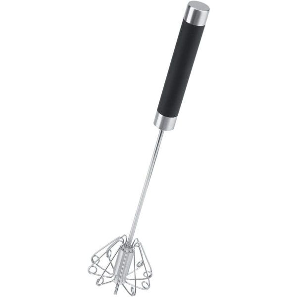 Äggvisp i rostfritt stål - Hand Push Blender Stainless St