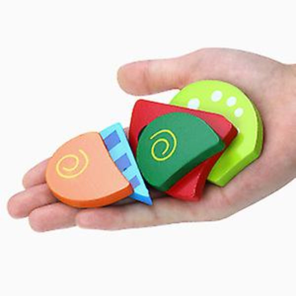 Träpussel för småbarn Djurpussel Pusselset Tidig inlärning Baby Barn Utbildningsspel Leksaker Presenter (Växel)