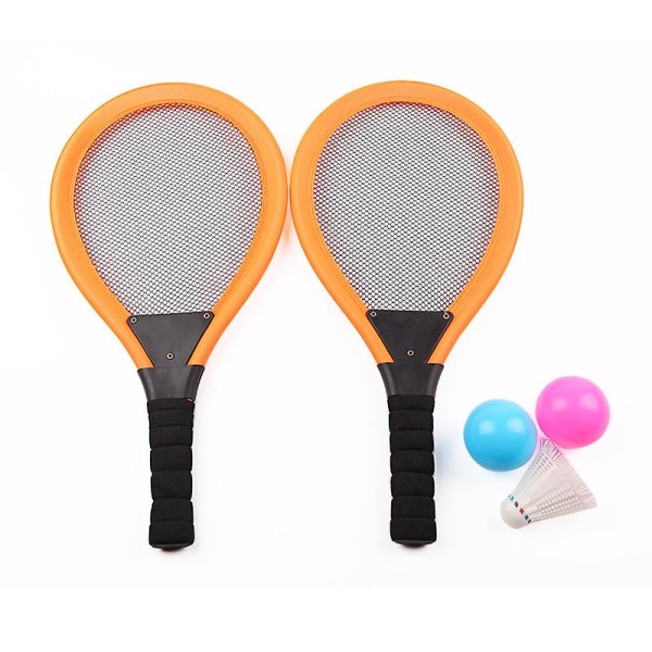 Ljus badmintonracket, lysande blinkande racket, barnens badminton