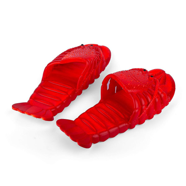 Hummertofflor | Unisex sandaler, rolig present, pool, strand &amp; Duschskor | Män, kvinnor &amp; Barn