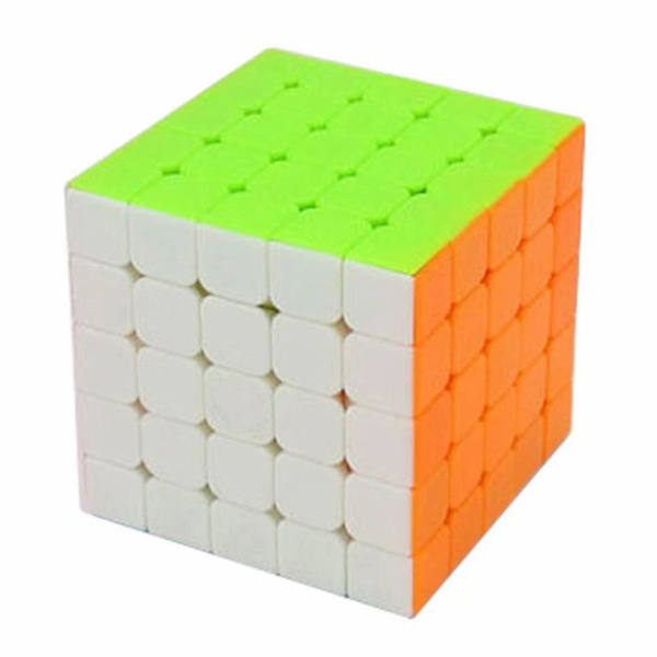 5x5x5 Stickerless Magic Cube 2,5 tommer