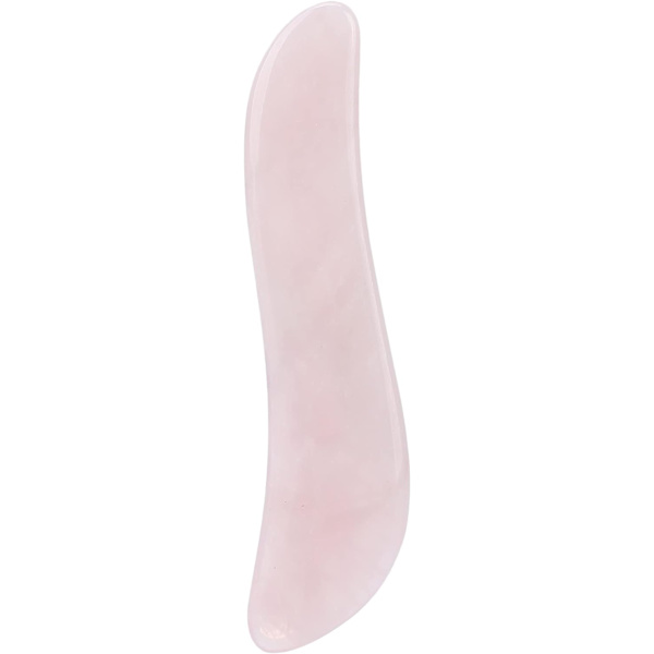 1 st Guasha-bräda Gua Sha-ansiktsverktyg med bekväm S-formad hand