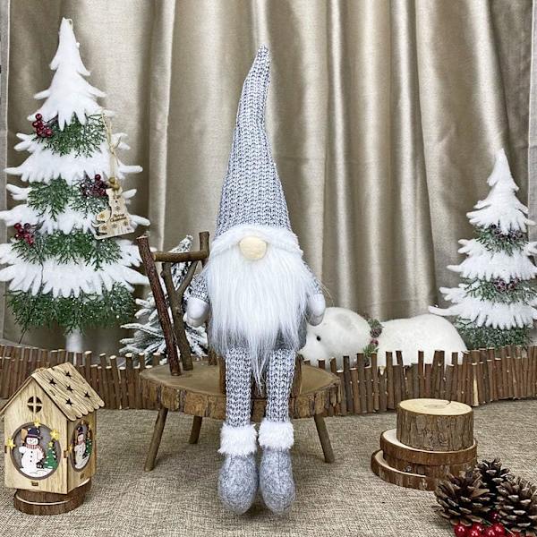 Julepynt Svensk Strikket Juleplys Deco Noel Ind