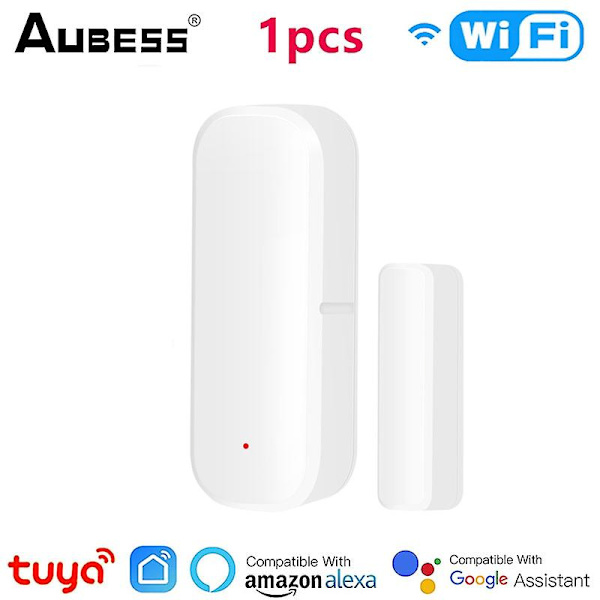 Tuya Smart Wifi dörrsensor dörröppning / stängd detektor hemlarm säkerhet