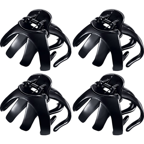 4 kpl Octopus-pidikehiukset Hämähäkin hiuspihdit Hiuspihdit Octopus Ja