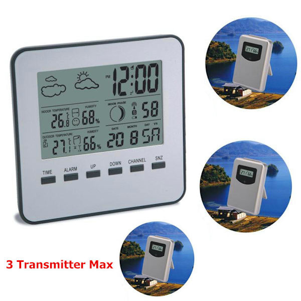 Hygrometer termometer, høj præcision hygrometer til måling af temp