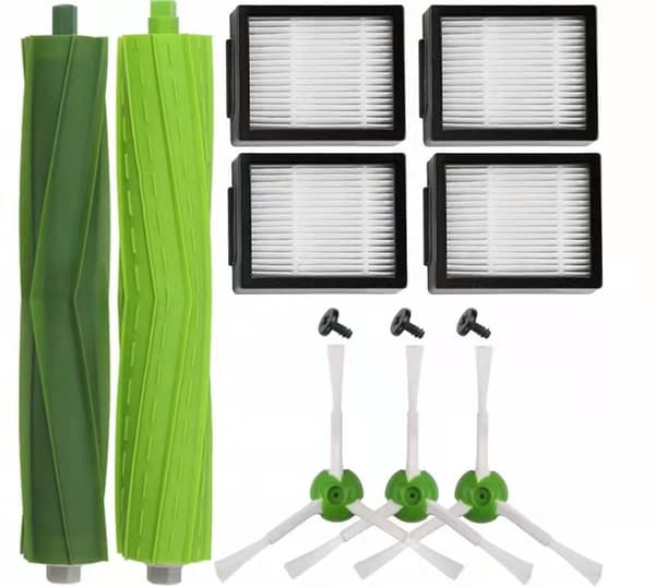 12 stk. erstatning kompatibel med for Roomba i7 i7+ E5 E6 E7 - Pa