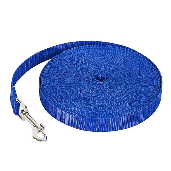 10m Pet Dog Leash, Outdoor Tracking Leash For Large Dogs（Blue）