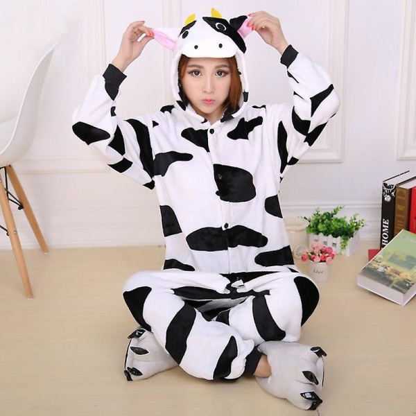 Aikuisten unisex-kigurumi-pyjamat, eläinten cosplay-asu, onesie-yöasu, Xl