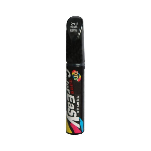 2 stk. bilmaling ridser touch up pensel maling pen bilmaling reparation perle punkt maling pensel bil ridse remover reparation pen sort