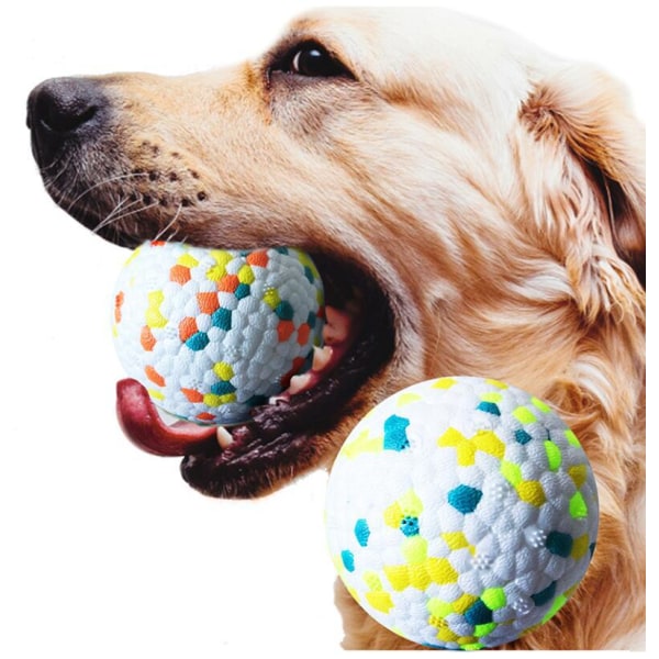 Hunde bold, gummibold til hund, uforgængelig hundebold, hård tyggegummi