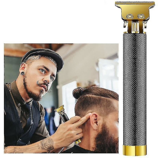 18,5*6,5*4,3 cm Svart hårklippare för män Elektrisk trimmer Hårklippare Hårklippare Razorblack- Aespa